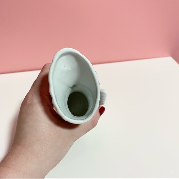 Vintage pastel double swan vase - Picture 4 of 4